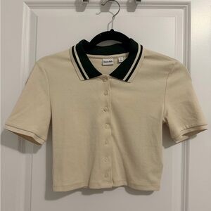 Sunday Best Cream Polo Shirt